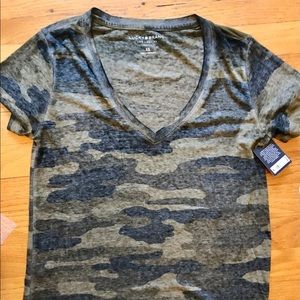 NWT Lucky Brand Camo T-shirt- XS